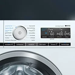 Siemens WM14N128 IQ300 Waschmaschine, 8 Kg, 1400 UpM, Outdoor-Programm Schonende Reinigung, SpeedPack L Beschleunigen Sie Ihre Programme, Nachlegefunktion -Hoovery Geschaft f8e731dff72b02d22d120ae04229b778